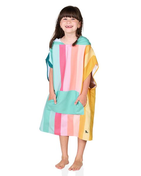 Dock & Bay Poncho Kids - Coastal Candy