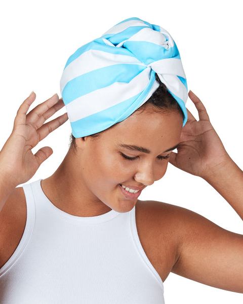 Dock & Bay Hair Wrap - Tulum Blue