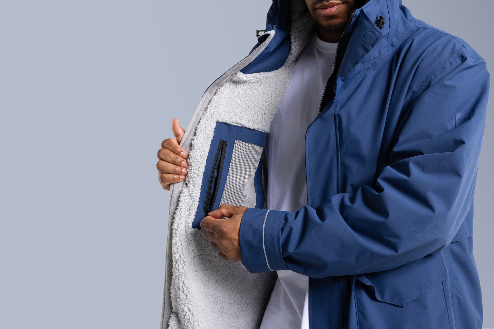 New! Red Paddle Co Evo Pro Slimline Waterproof Parka - Admiral Blue - Image 4