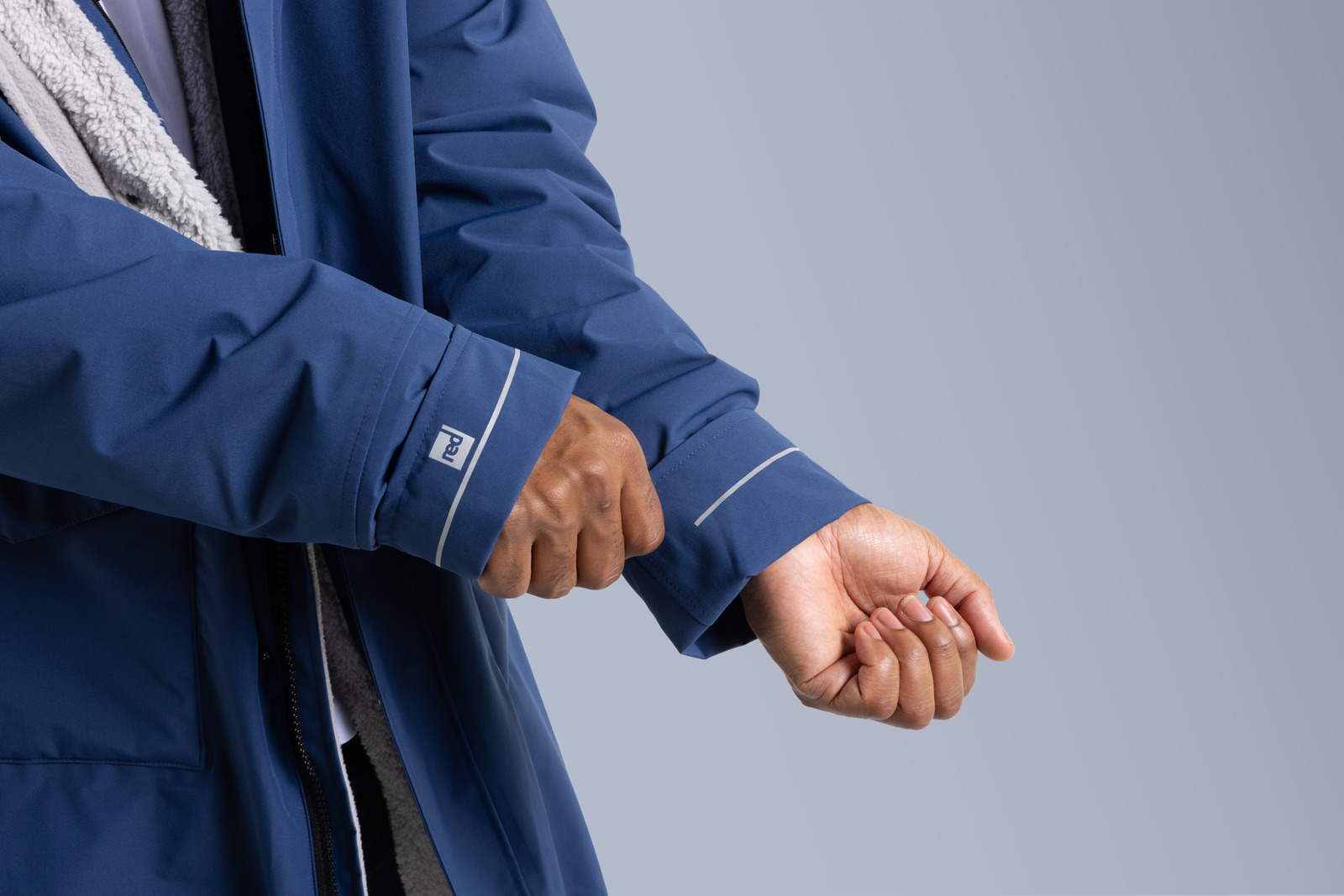 New! Red Paddle Co Evo Pro Slimline Waterproof Parka - Admiral Blue - Image 2