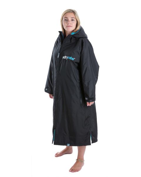 Dryrobe Advance Changing Robe - Black/Blue