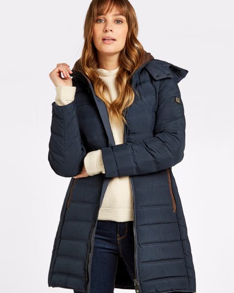 Dubarry Ballybrophy Quilted Jacket - Navy
