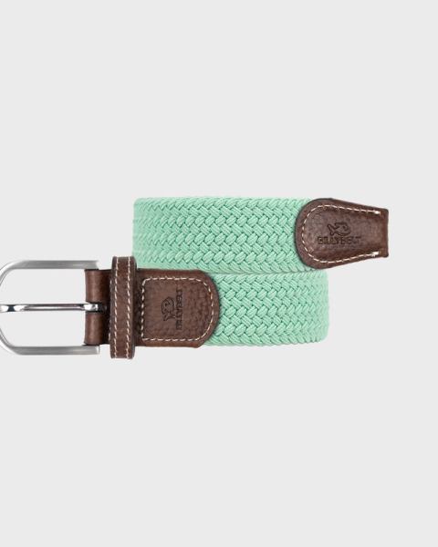 Billy Belt Woven Belt - Aqua Green