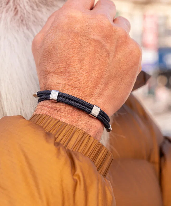 Pig & Hen Little Lewis DBL - Navy/Silver - Image 2