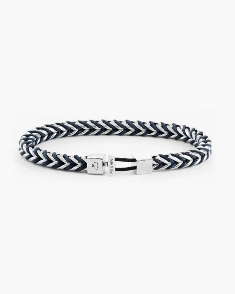 Pig & Hen Catena Foxtail - Navy/Silver