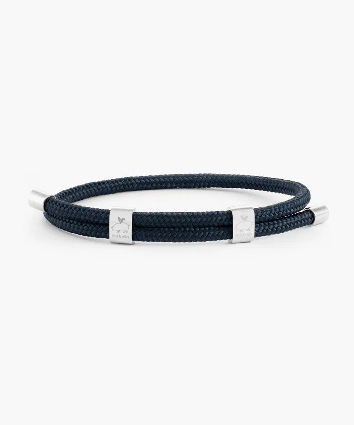 Pig & Hen Little Lewis DBL - Navy/Silver