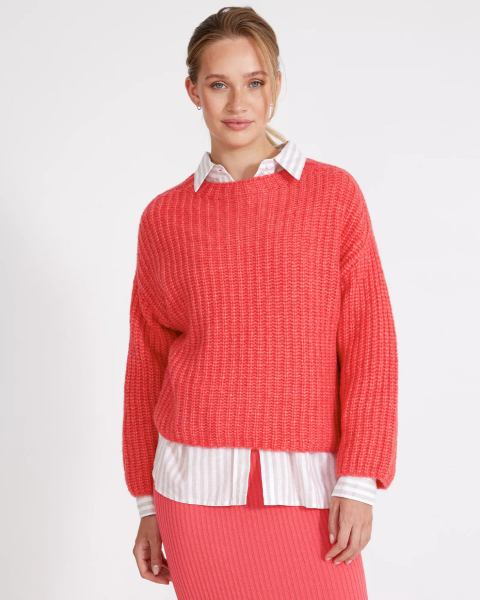 Holebrook Cajsa Sweater - Coral Pink