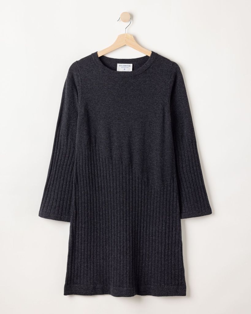 Holebrook Charlotte Dress - Black Melange