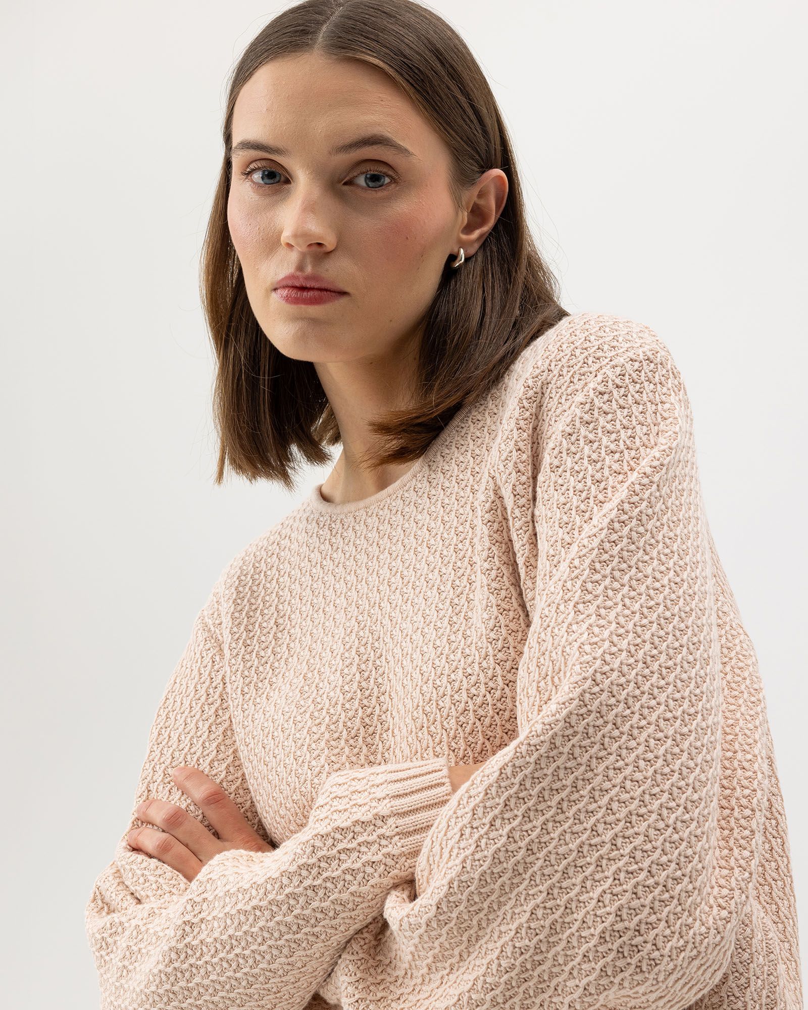 Holebrook Nora Crew - Cream Pink - Image 4