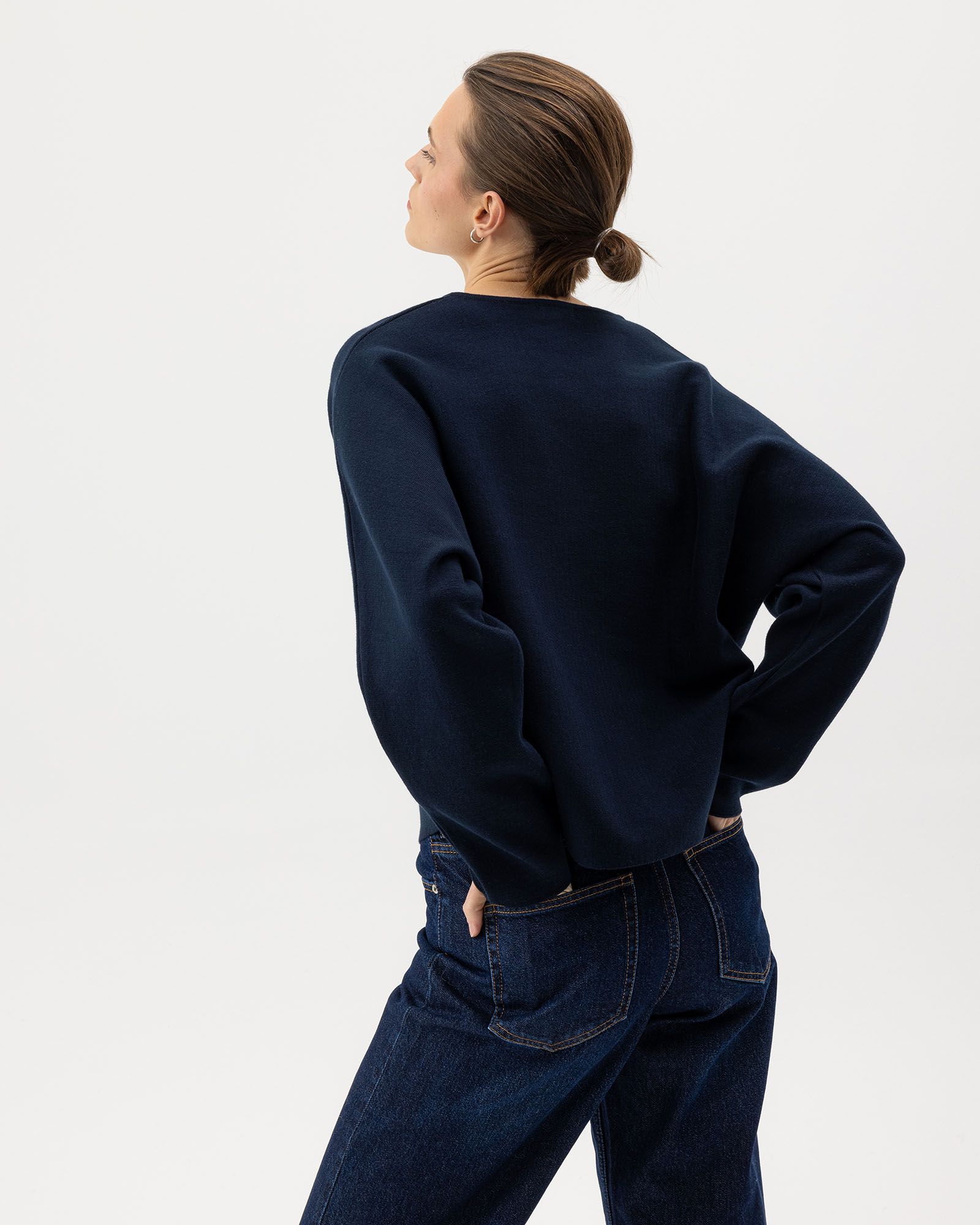 Holebrook Ofelia Crew - Navy - Image 3