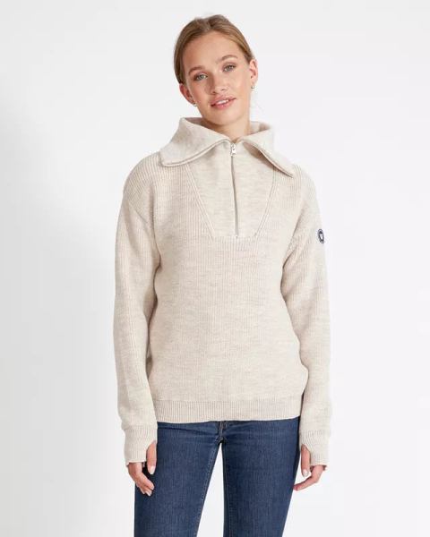 Holebrook Sandra T-neck Windproof - Sandshell