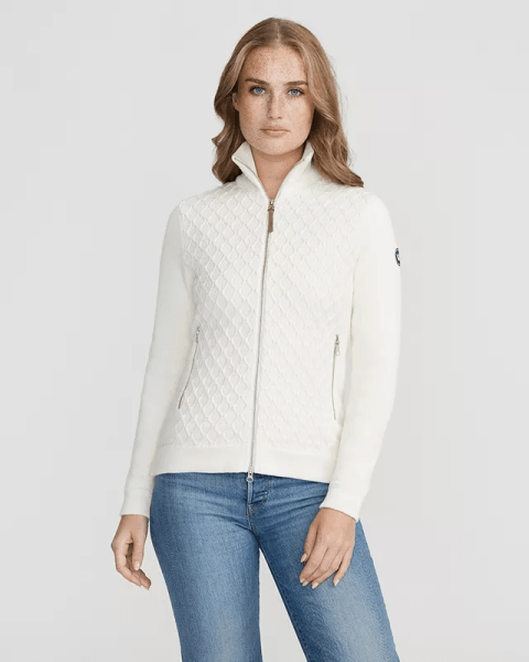 Holebrook Reidun Fullzip Windproof - Off White