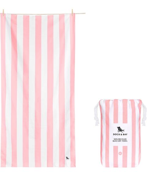 Dock & Bay Beach Towel - Malibu Pink