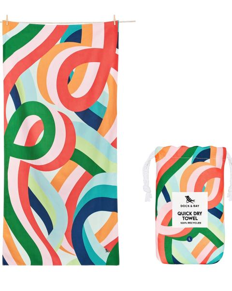 Dock & Bay Beach Towel - Fruit Loops