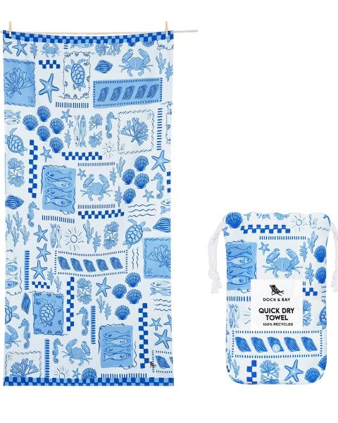 Dock & Bay Beach Towel - Grecian Shores