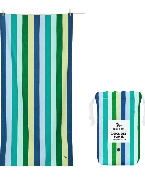 Dock & Bay Beach Towel - Cool Lagoon