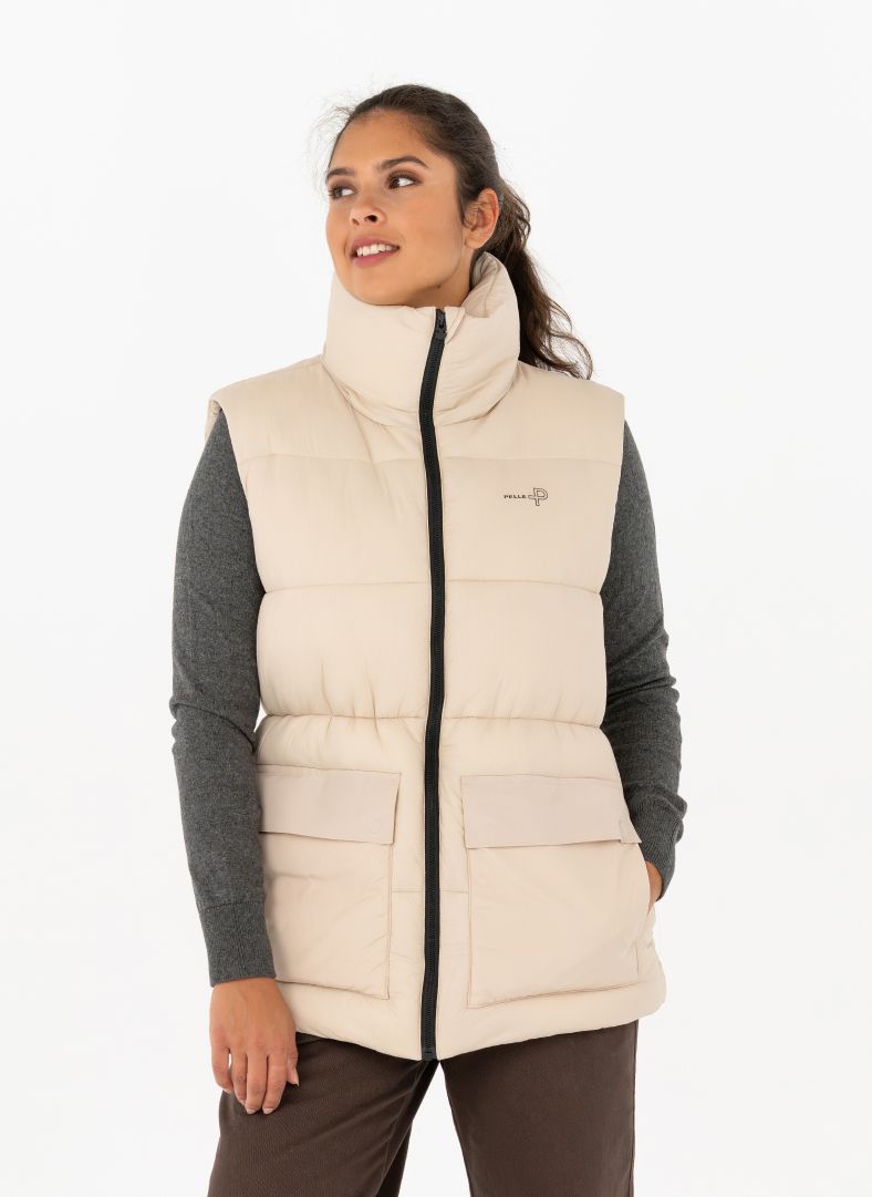 Pelle P Womens Molle Vest - Light Beige Oak - Image 3