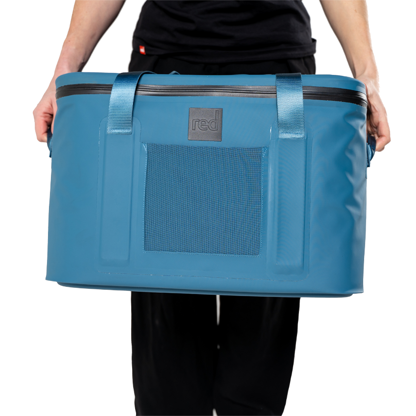 Red Paddle Co Waterproof Soft Cooler Bag 30L - Storm Blue - Image 4