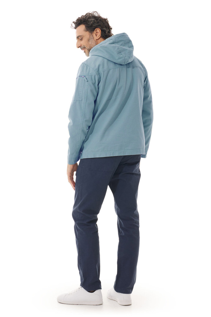 Mousqueton Baden Canvas Hooded Jacket - Provencal - Image 2