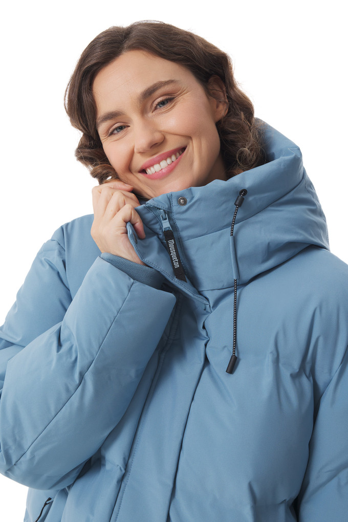 Mousqueton Bleuzenn Hooded Down Jacket - Provencal - Image 3