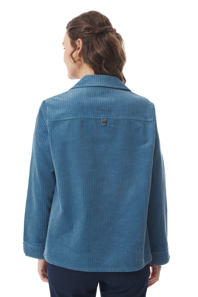 Mousqueton Brezelia Corduroy Overshirt - Provencal - Image 2