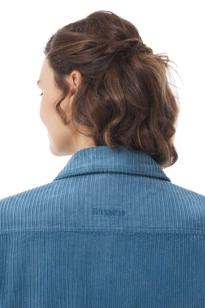 Mousqueton Brezelia Corduroy Overshirt - Provencal - Image 3