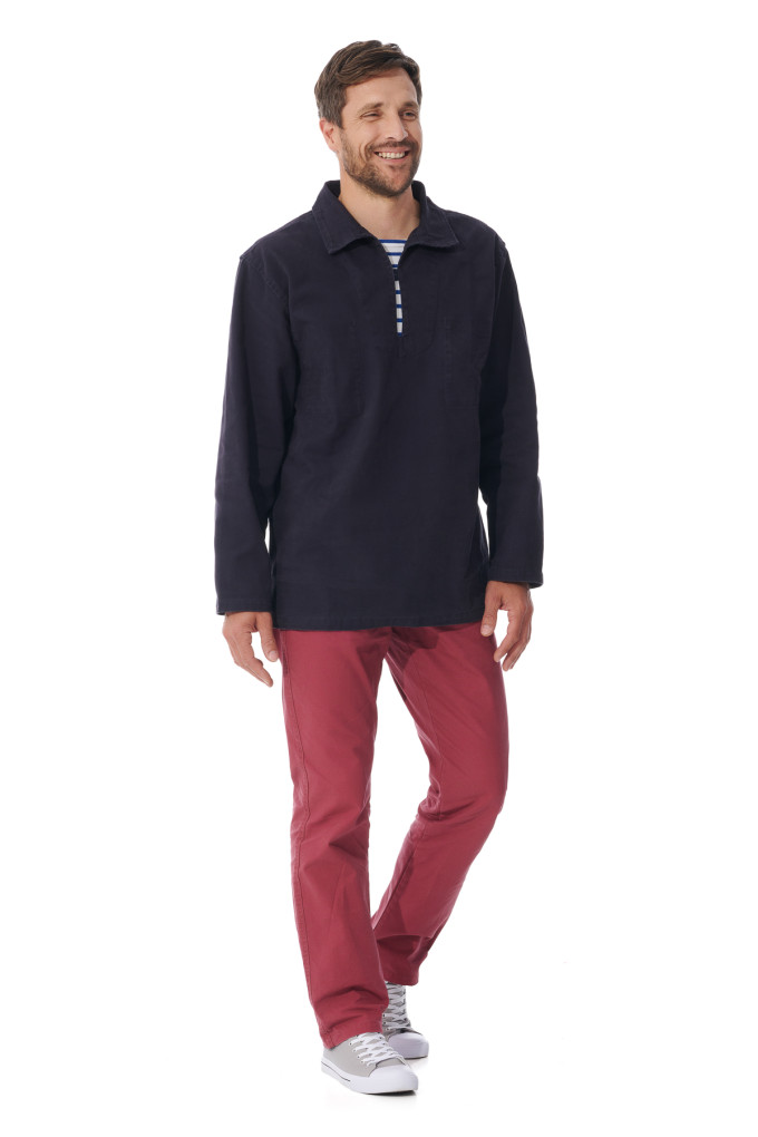 Mousqueton Cachou Fishermans Smock - Marine