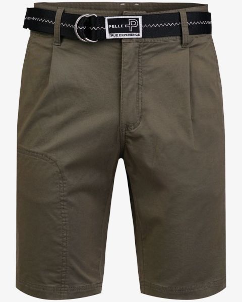 Pelle P Crew Bermuda Shorts - Khaki Green
