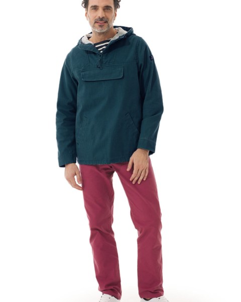 Mousqueton Larmor Canvas Smock - Petrole