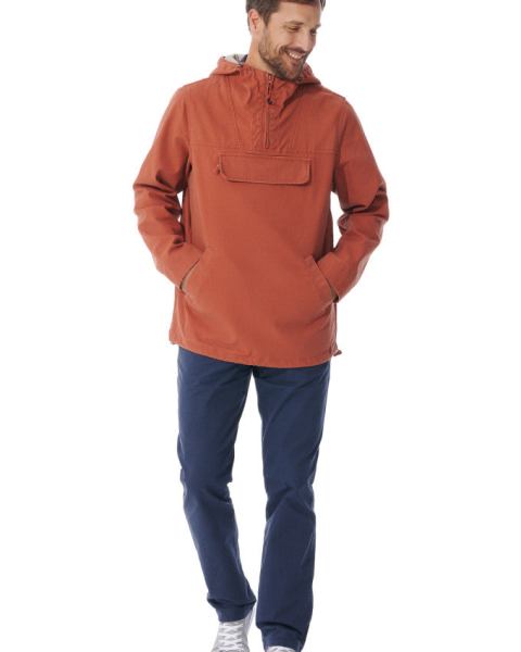 Mousqueton Larmor Print Canvas Smock - Tuile Vareuse