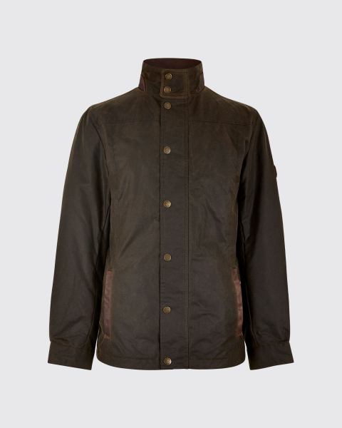 Dubarry Carrickfergus Waxed Jacket - Olive