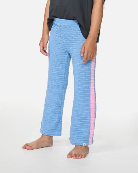 Rip Curl Girls Surf Magic Knit Pant - Cornflower Blue