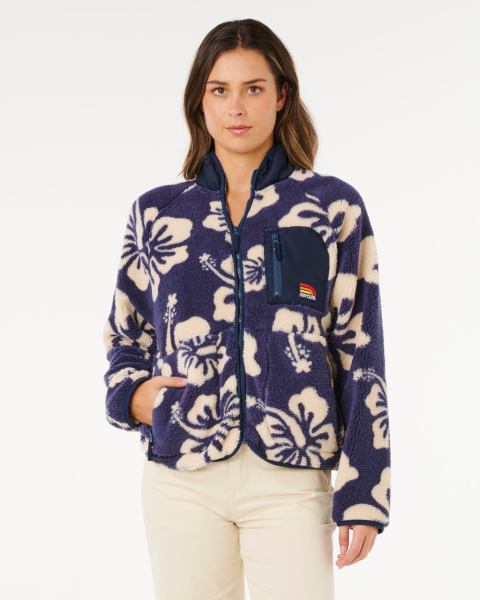 Rip Curl Surf Side Standard Zt Polar Fleece - Navy