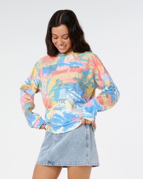 Rip Curl Surf Side Relaxed Crew - Multi