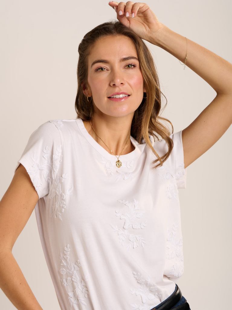Brakeburn Agathe T-Shirt - White