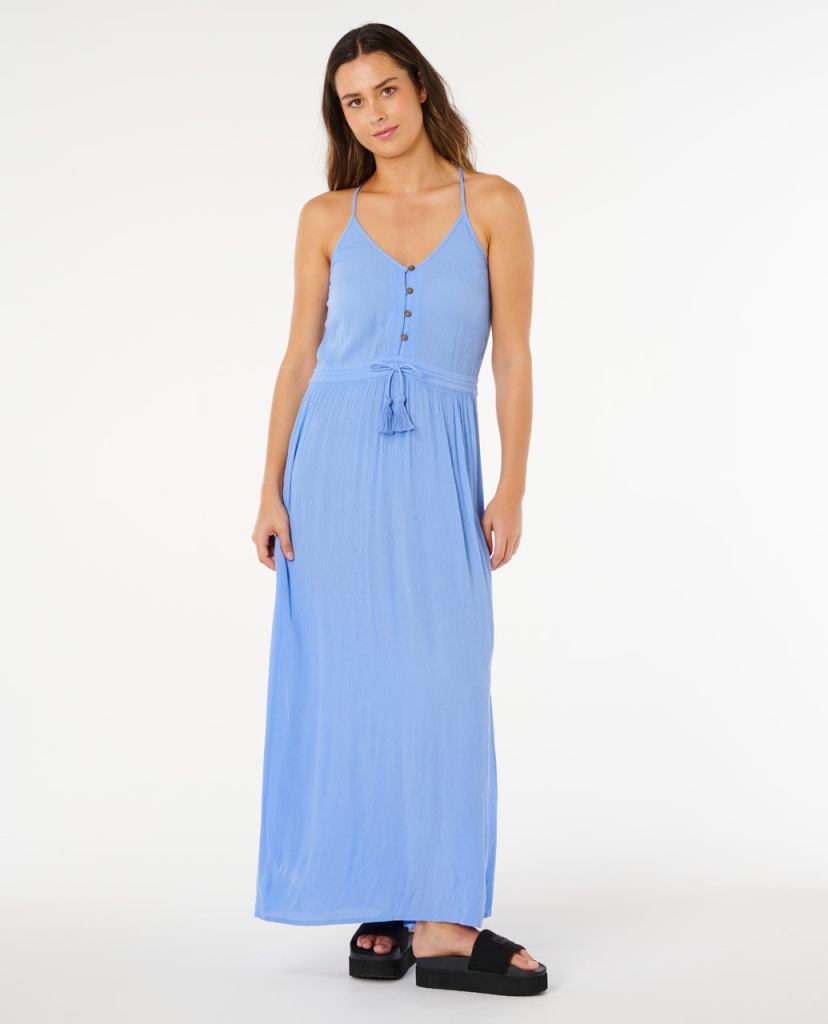 Rip Curl Classic Surf Maxi Dress - Cornflower Blue