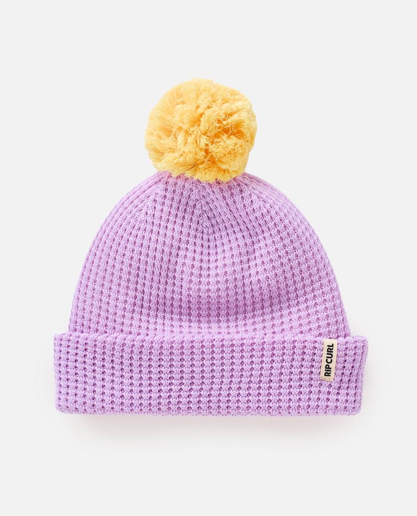 Rip Curl Girls Anoeta Reg Pom Beanie - Lilac