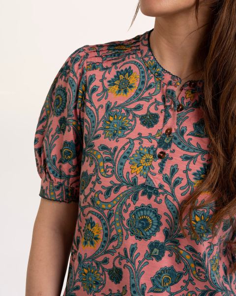 Brakeburn Lily Blouse - Pink