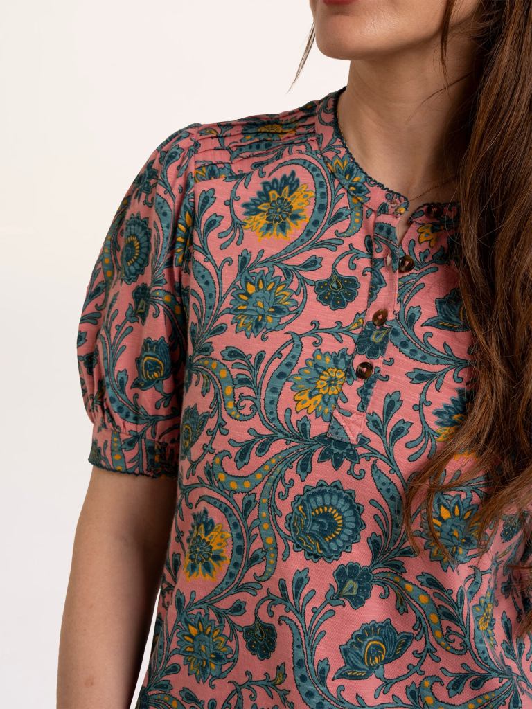 Brakeburn Lily Blouse - Pink